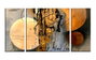 Wallity MXC10 Set de 3 Pinturas Decorativas en Lienzo Multicolor